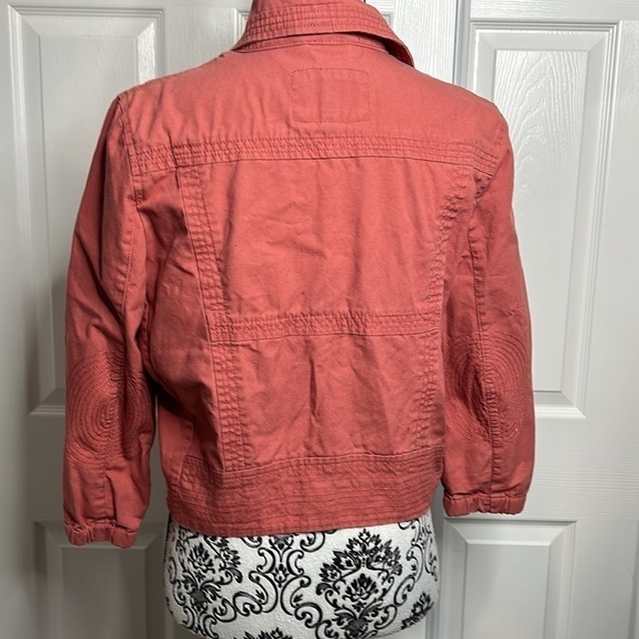 Hurley Light Pink Asymmetrical Jacket S - Picture 3 of 7